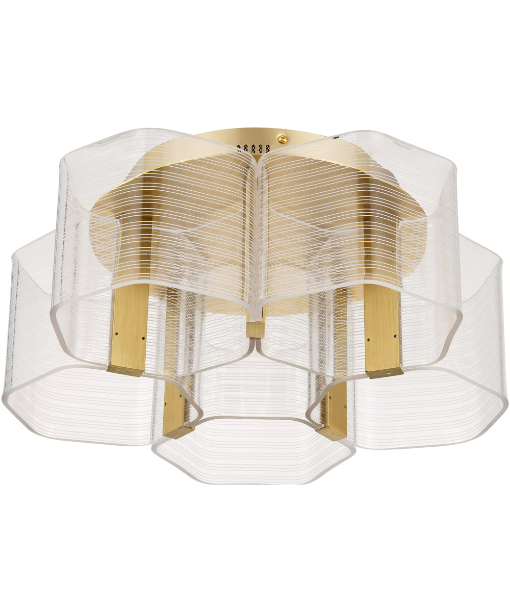 Kenzo  Close-to-Ceiling Polished Anodized Bronze