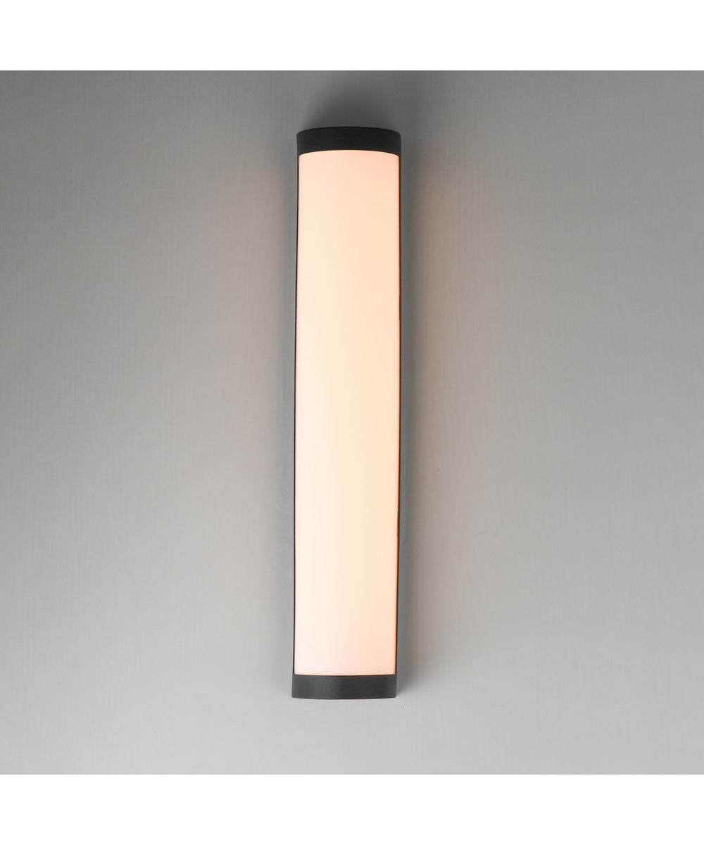 Halfpipe 26 inch LED Outdoor Sconce - 5CCT Black