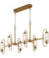 Whitmire 6-light Pendant Brushed Brass