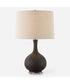 Rimini Black Glaze Table Lamp