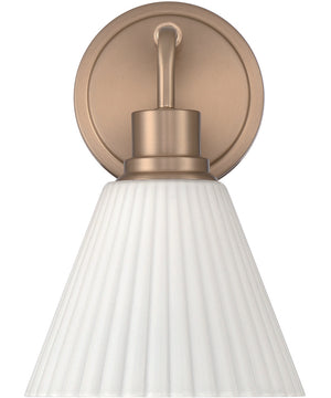 Pleated II 1-Light Lighting Premium Bronze