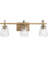 Martenne 3-Light Modern Farmhouse Vanity Light Aged Bronze