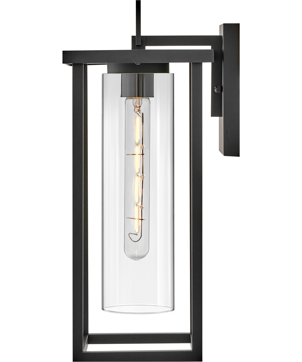Mateo 1-Light Medium Wall Mount in Black