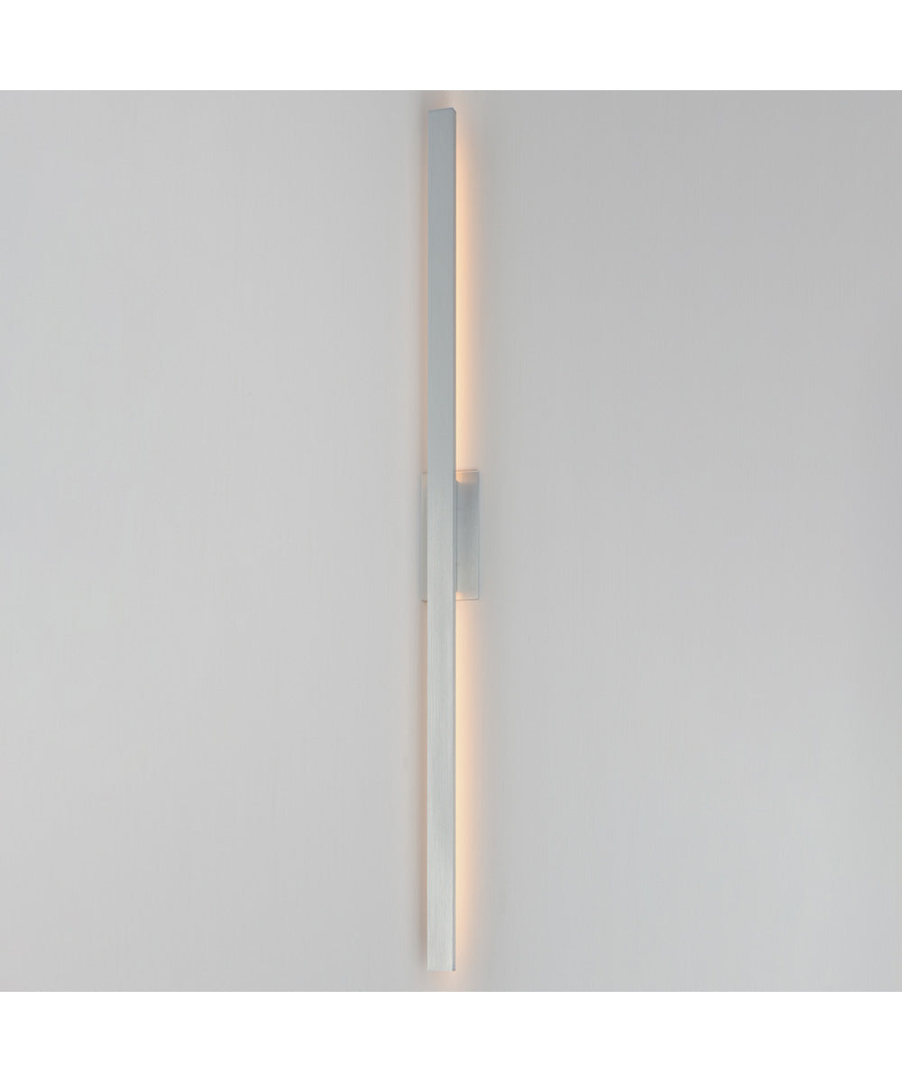 Alumilux Line 5CCT 96 inch LED Outdoor Wall Sconce Satin Aluminum