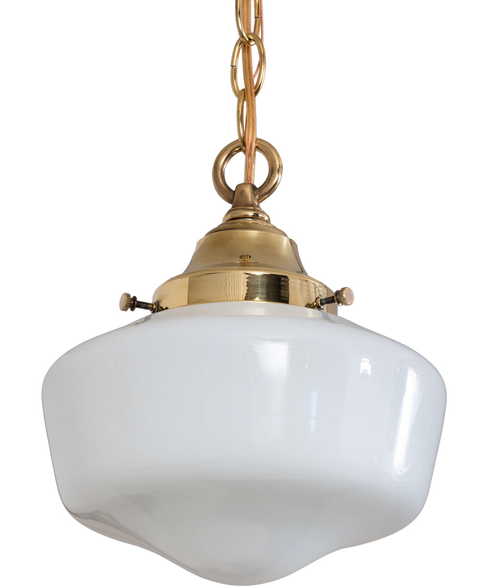 9" Wide Revival Schoolhouse Traditional Globe Pendant