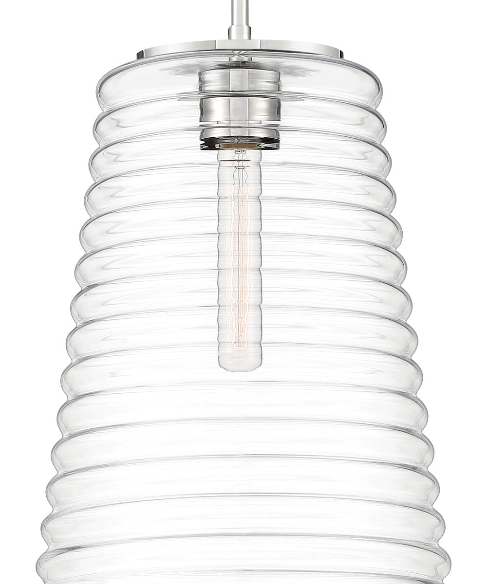 Ingo 1 Light Pendant Polished Nickel