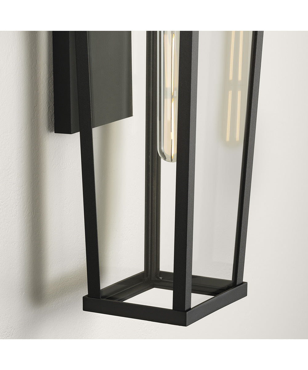 Tryon 1-Light Medium Outdoor Wall Lantern Black