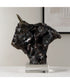 Bison Bust Bronze Sculpture