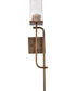 Terrace 1-Light Vanity & Wall Natural Brass