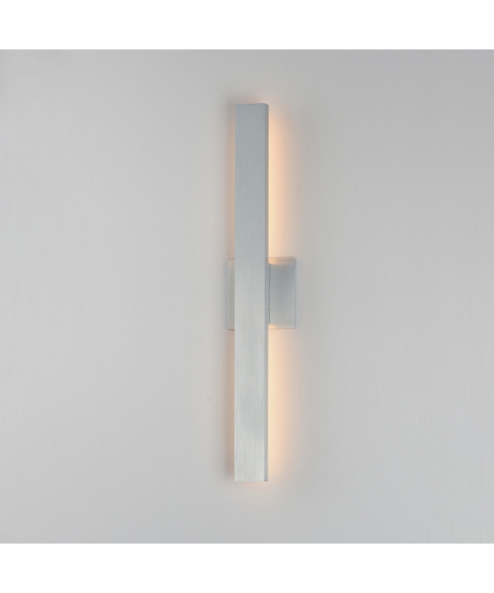 Alumilux Line 5CCT 24 inch LED Outdoor Wall Sconce Satin Aluminum
