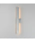 Alumilux Line 5CCT 24 inch LED Outdoor Wall Sconce Satin Aluminum
