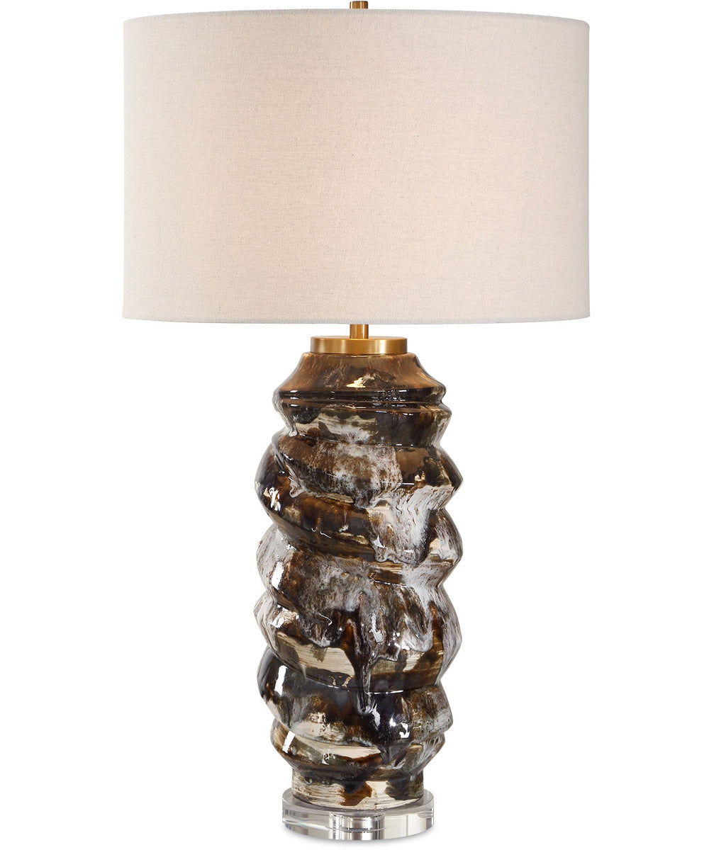 Cuoco Mottled Brown Table Lamp