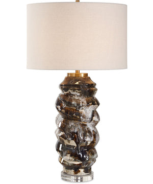 Cuoco Mottled Brown Table Lamp