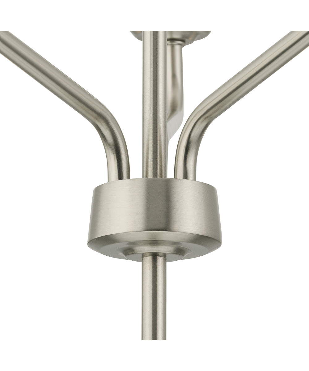Celino 9-Light Chandelier Brushed Nickel