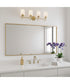 Dorothea 4-light Bath Light Gold Leaf