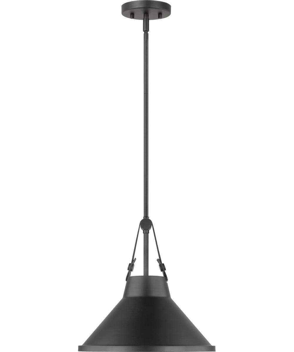 Zelda 1-Light Pendant Black