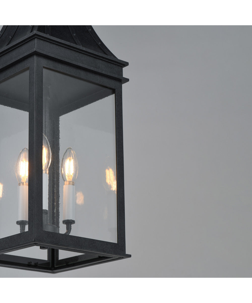 Bramwell VX 3-Light Outdoor Pendant Black Patina