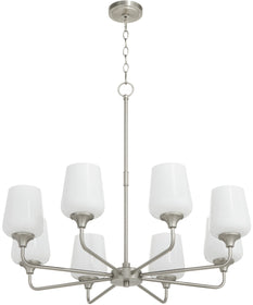Raymond Chandelier Satin Nickel
