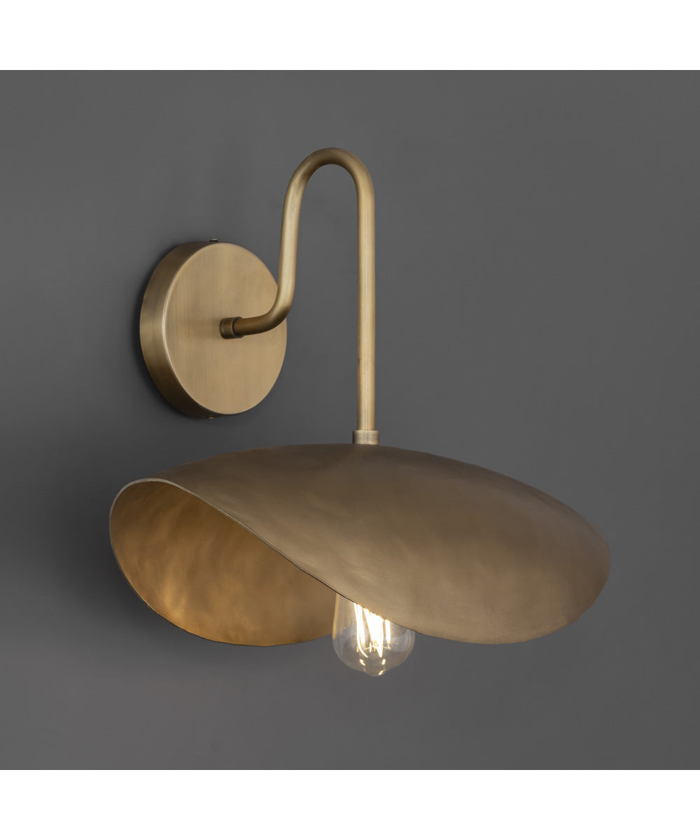 Denarii Wall Sconce Natural Gold