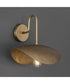 Denarii Wall Sconce Natural Gold