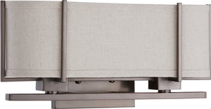 17"W Portia 2-Light Vanity & Wall Hazel Bronze