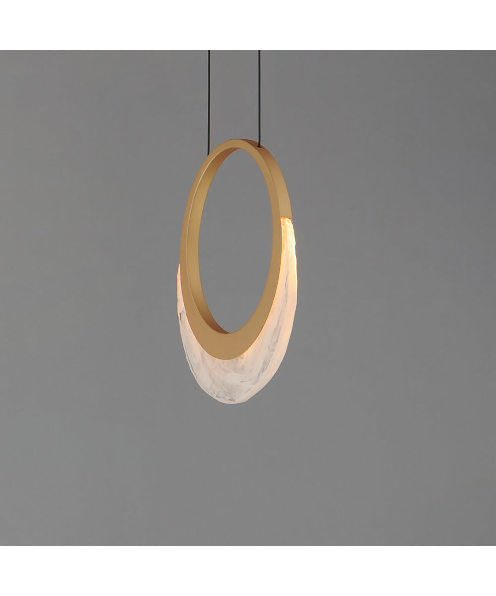 Lyra 1-Light LED Pendant Gold