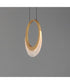 Lyra 1-Light LED Pendant Gold