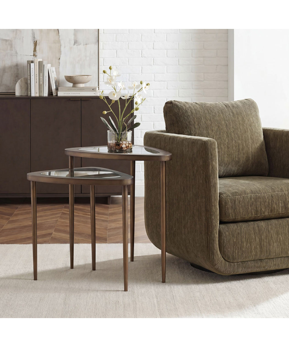 Millar Curved Nesting Tables, Set of 2