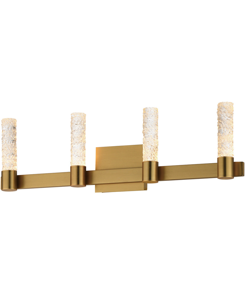 Duchess 4-Light Wall Sconce Natural Aged Brass