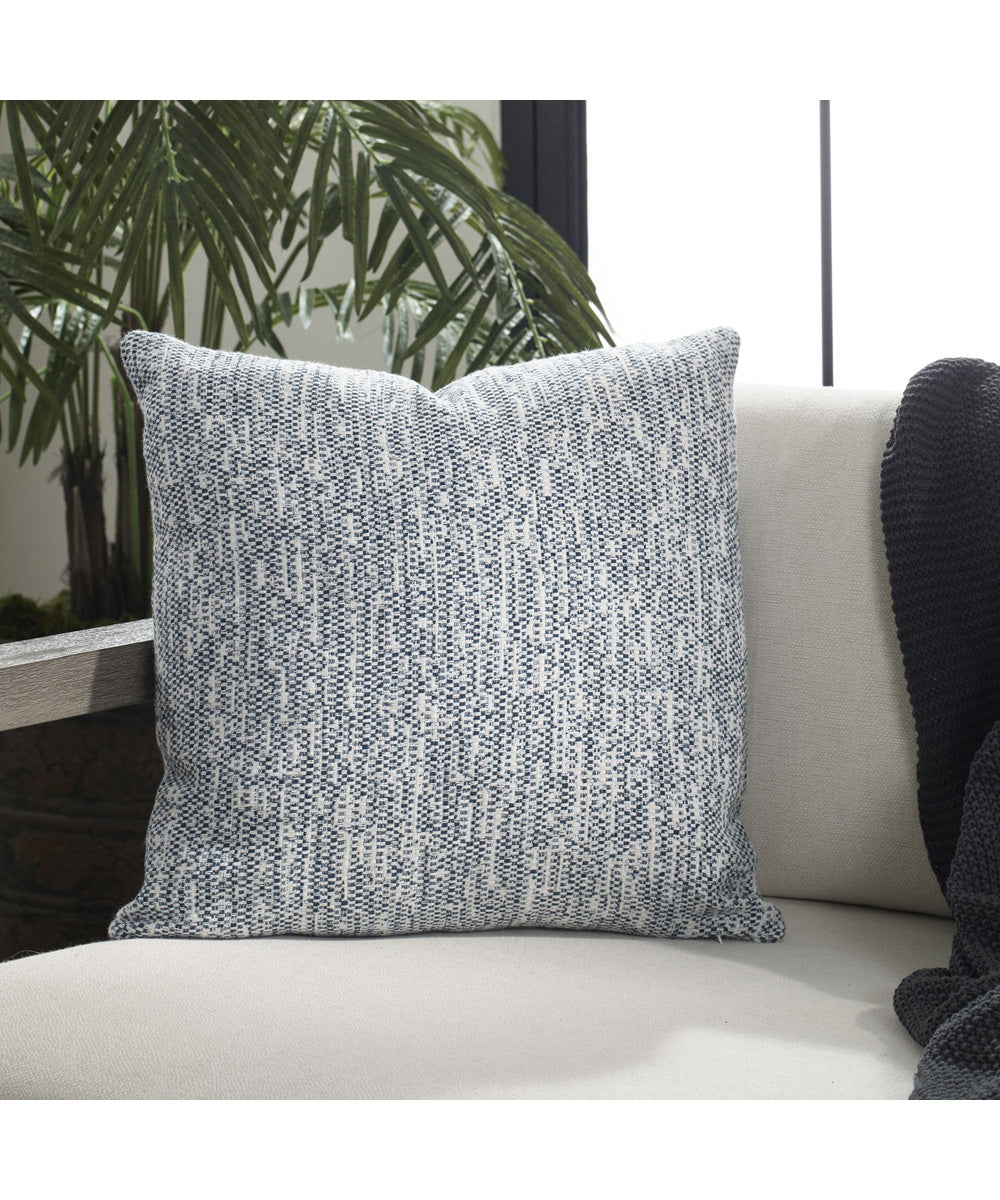 Zenith Indigo Outdoor Pillow