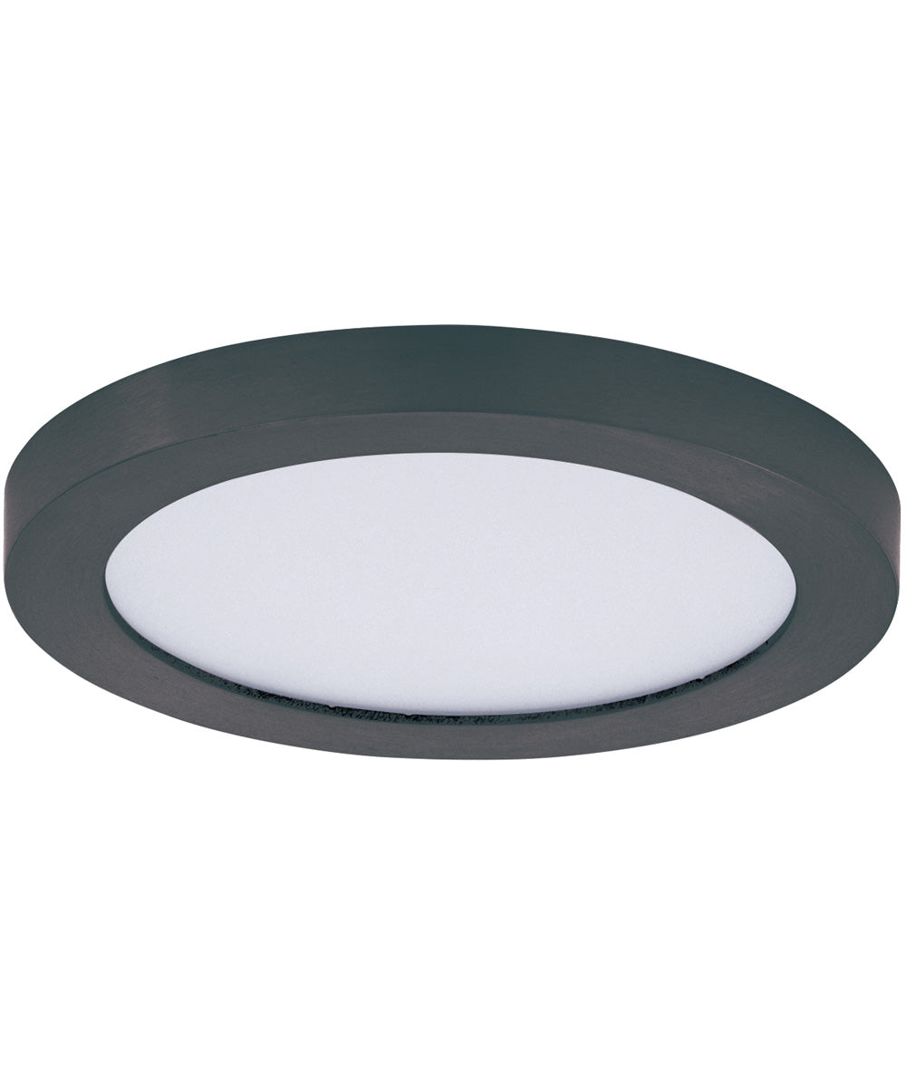 Chip 5 inch 12W RD LED Flush Mount Black