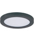 Chip 5 inch 12W RD LED Flush Mount Black