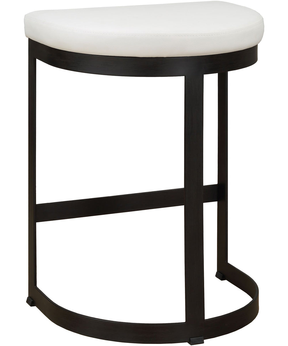 Ivanna White Counter Stool