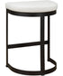 Ivanna White Counter Stool