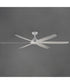 Albatross 72 inch 6-Blade Marine Grade Fan Matte White