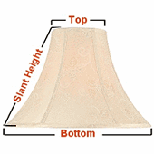 How to measure a lamp shade