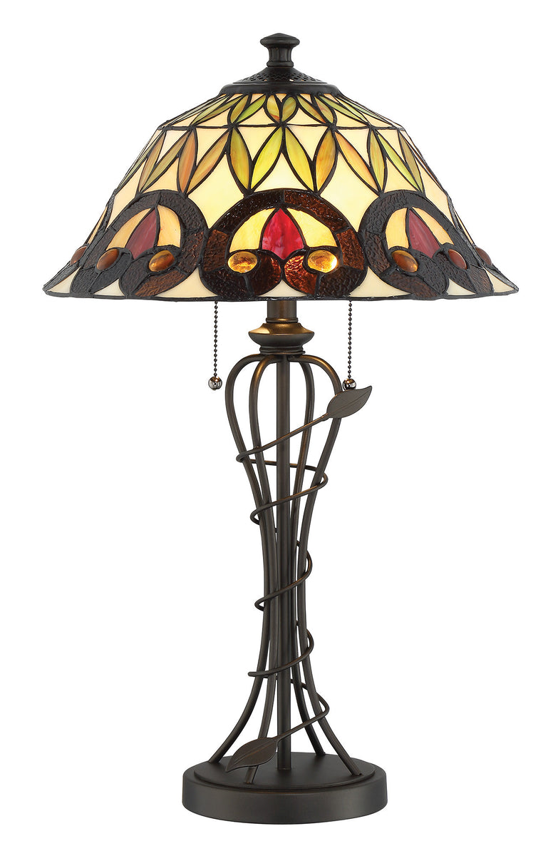 Lite Source Odetta 2-light Table Lamp Dark Bronze