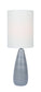 Lite Source Quatro 1-light Table Lamp Brushed Grey