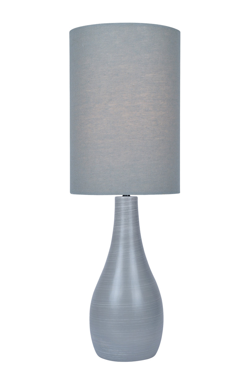 Lite Source Quatro 1-light Table Lamp Brushed Grey