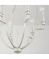 Demi 6-Light Foyer Winter White