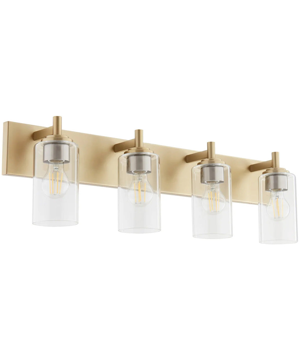 Fallstaff 4-light Bath Vanity Light Aged Brass