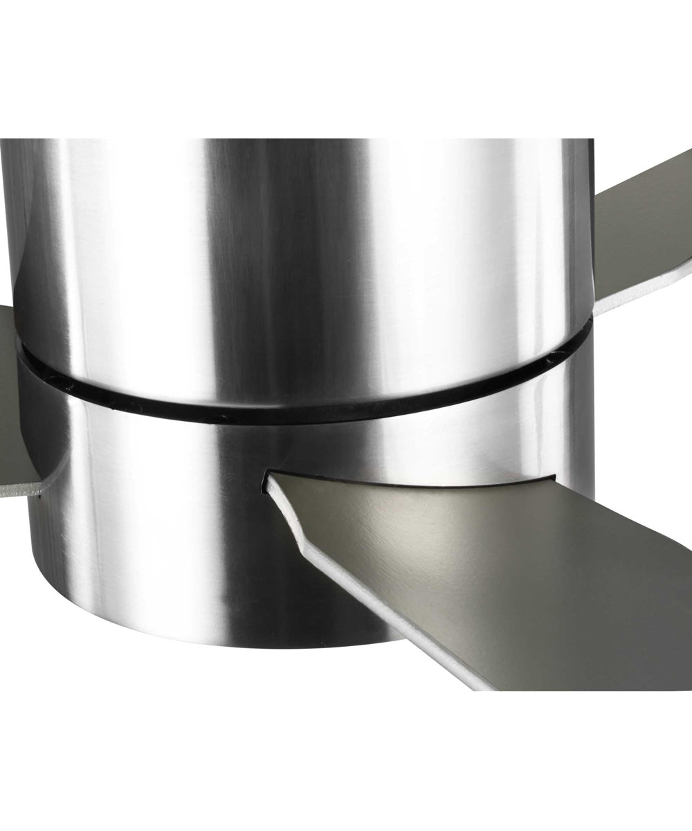 Braden 56" 3-Blade Indoor Hugger Ceiling Fan Brushed Nickel