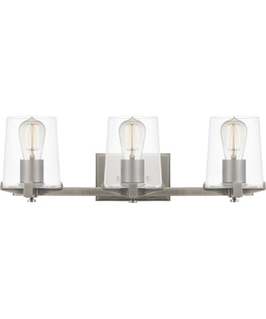 Perry Large 3-light Bath Light Antique Nickel