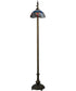 61"H Tiffany Hanginghead Dragonfly Bridge Arm Floor Lamp