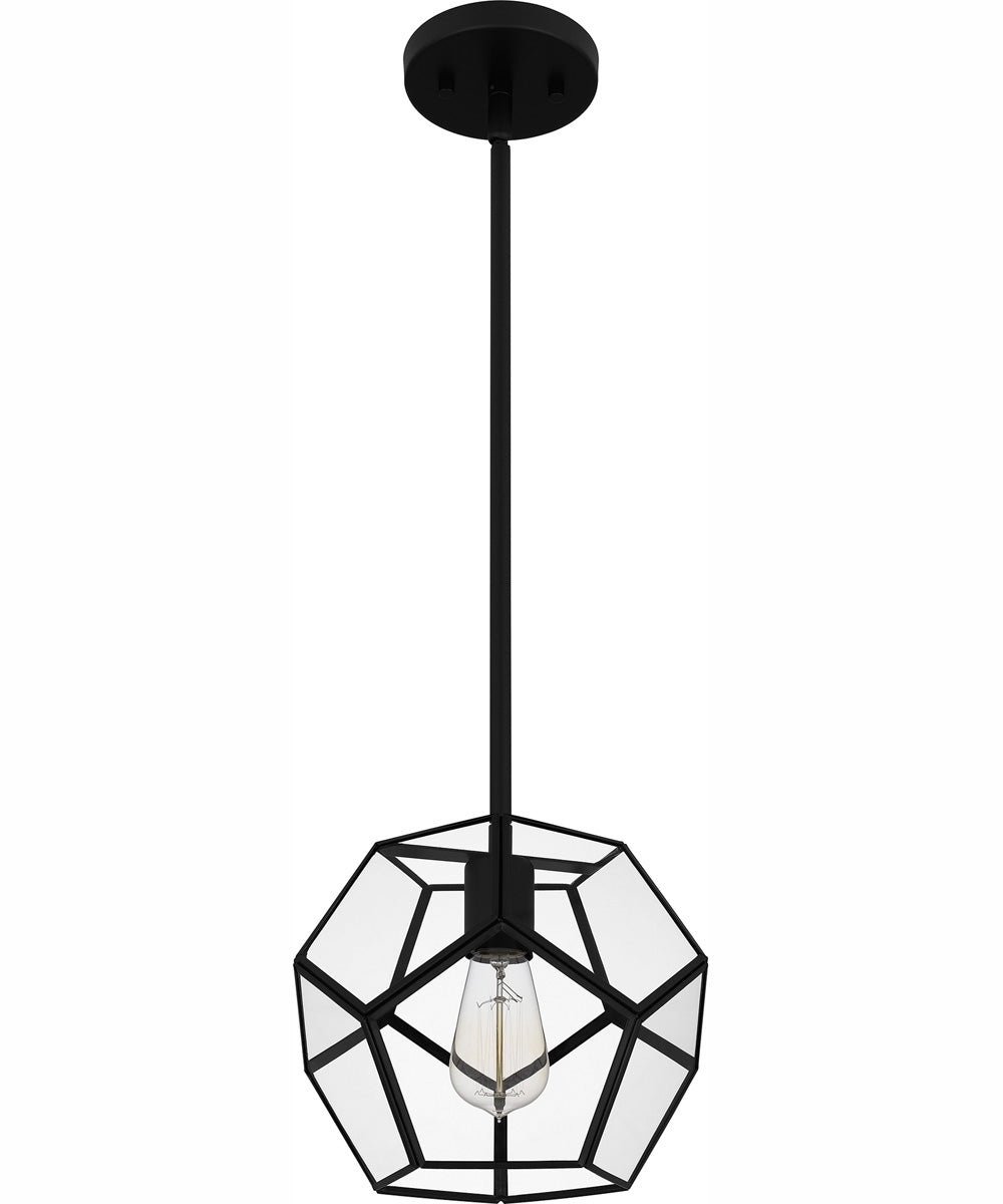 Quoizel Piccolo Pendant Small 1-light Mini Pendant Matte Black