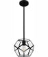 Quoizel Piccolo Pendant Small 1-light Mini Pendant Matte Black