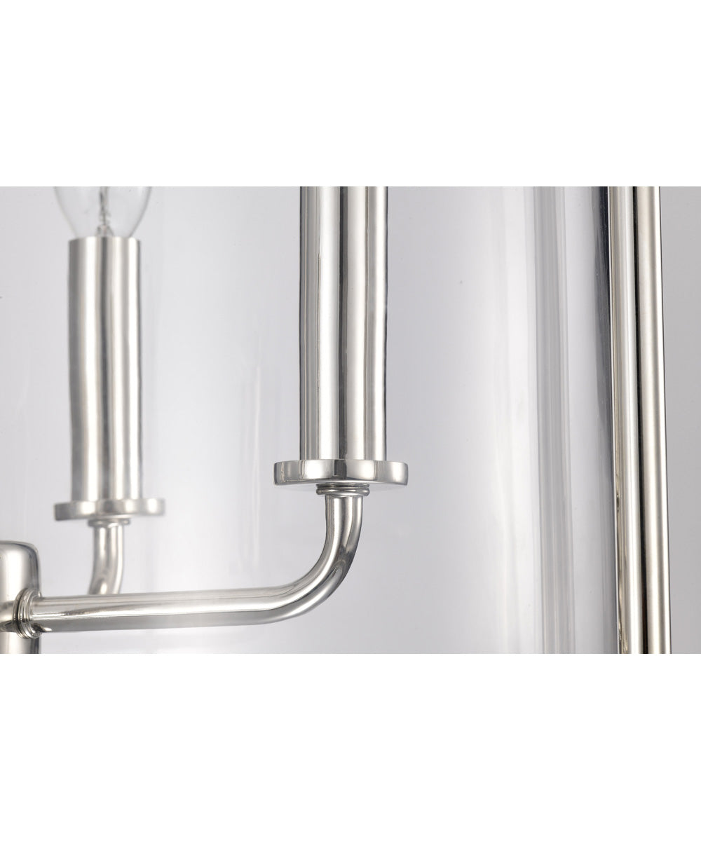 Yorktown 4-Light Pendant Polished Nickel