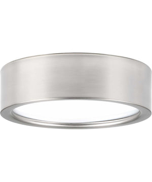 Portal 1-Light 9" LED Flush Mount Brushed Nickel
