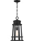 Dunham Large 1-light Outdoor Pendant Light  Coastal Armour Earth Black