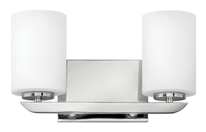 14"W Kyra 2-Light Bath Two Light in Polished Nickel